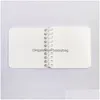 Sublimation Blanks Blank Po Book Album Frp Loose Leaf Double Sides Printing Books For Heat Press Drop Delivery Office School Business Dhaqf