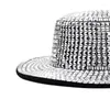 Berets Sparkly Rivets Panama Hat Reflective Top For Bachelorette Party Victorian Street Shooting Dancing