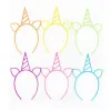 Decorazione per feste di unicorno Fascia per unicorno Decorazioni per feste di compleanno Bambini Baby Shower Bomboniere per bambini Forniture per feste festive AccessoriZZ