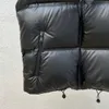 メンズダウンベストデザイナーノースリーブジャケット冬のファッションウォームレディースベストコートトップクオスダウンコートブラックサイズs-xl190n