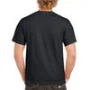 Męskie koszule t-shirty Grafika górska bawełna 2023 Letnie czarne klasyczne koszulki