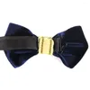 Bow Ties Velvet Men Tie Casual Solid Bowtie For Women Knot Adult Wedding Cravats Party Neck Wear Male Bowties