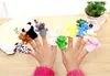 Puppets 16Pcs Cute Cartoon Biological Animal Family Finger Puppet Plush Toys Child Baby Favor Dolls Boys Girls Finger Puppets GYH 230726