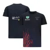 Kart Racing Suit Formel 1 F1 T-shirt Red Team anpassning och samma stil som Team2821