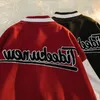 Jaquetas masculinas Hip Hop Retro Broken Heart Bordado Varsity Jacket Casal Masculino Rua Harajuku Casal Americano Uniforme de Beisebol 230725