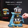 Çay Bardakları Bozzh Tam Otomatik Yaratıcı Geyik Teapot Kungfu Cam Seti Manyetik Su Derivasyon Infuser Türk Damla Tenceresi Base 230726