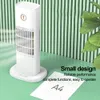 Climatiseurs Mini climatiseur portable avec lumière de couleur Ventilateur atomiseur de bureau à 3 vitesses Charge USB ventilateur humidificateur de pulvérisation de refroidissement 230726