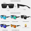 Solglasögon Deam Original Design Square Polariserade män utomhus resor Sportstil Solglasögon Ultralight Frame Man Goggles UV Shades X11