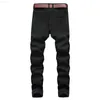 Hommes Hommes Déchiré Blanc Rouge Noir Stretch Slim Fit Printemps Automne Denim Distressed Hip Hop Streetwear Biker Jeans Pantalon X0621 L230726