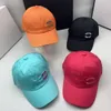 Designer Baseball Caps Caps Hats for Men Woman Adatto Cappello Lettere Brand Stampa Remodery Solido Colore Summer Sunhats Outdoor Hatband regolabile