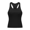 Damen-Yoga-Tanktop für Sport, Fitness, Laufen, Training, Sport, schmale Passform, hüftlanges Tanktop