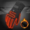 Ski Handschoenen Verwarmde 3.7V Oplaadbare Batterij Aangedreven Elektrische Handwarmer Voor Jacht Vissen Skiën Fietsen 230726