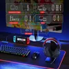 Toys Redragon H510 ZEUSX RGB Wireless Gaming Audio Drivers Hållbart tyg täcker USB drivs för PC/PS4/NS -hörlurarhuvudset