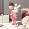 Decoratieve Beeldjes Room Decor Cartoon Vloer Ornamenten Nordic Opslag Sculpturen Luxe Leven Ramadan Decoratie Geschenken