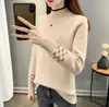 Vêtements de luxe pull femme pour chandails de créateurs en peluche tricot décontracté à manches longues mode manteau en coton classique