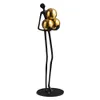 Oggetti decorativi Figurine Ornamenti della stanza elegante per sculture di decorazioni per la casa nordiche statue figure a sfera per le figure della palla decorazione vivente 230725