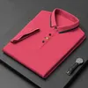 fascia alta marca Paul T-shirt a maniche corte da uomo Polo ape 100% cotone risvolto Affari estate coreana Ricamo Abbigliamento da uomo