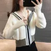 Women's Knits Tees Short Knitted Cardigan Clothing Spring And Autumn Longsleeved Thin Coat Hooded Sweater Loose Slim TopLady 230725