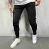 Mäns klassiska cowboys Young Man Jogging Pencil Slim Men byxor Casual Pocket Pants Streetwear Mens Denim Jeans 210318 L230726