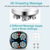 Head Massager Youmay 4D Electric Wireless Scalp Massage Waterproof Body Neck Deep Tissue Knådan främjar hårväxt 230725