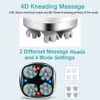 Kopfmassagegerät Youmay 4D elektrische kabellose Kopfhautmassage, wasserdicht, Körper, Hals, Tiefengewebe, Kneten, fördert das Haarwachstum 230725