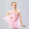 Saia de balé para meninas dança tutus vestido roupas para crianças collant sem mangas trajes de festa de aniversário de natal roupas de dança