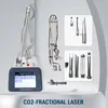 Máquina de laser fracionário de co2 para rejuvenescimento da pele, tratamento de acne, laser de co2 fracionado para estrias, dispositivo de remoção de cicatrizes