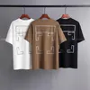 Camisetas masculinas Hip-hop Luminous Oversized T-shirt com estampa de manga curta esportiva respirável unissex roupas de rua