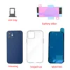 Full Housing For iphone 12 New Back Middle Frame Chassis Assembly Battery Back Cover