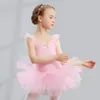 Saia de balé para meninas dança tutus vestido roupas para crianças collant sem mangas trajes de festa de aniversário de natal roupas de dança