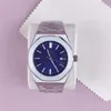 Mouvements mécaniques Montres Oak AAA Watch for Men Blue Blanc Blanc Black Royal Reloj 904L Fashion Fashion Trendy Femmes Designer Watches Vis Side DH012 C23