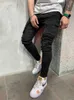 Jeans Fashionable men's casual street clothing jogging pants Men's stretch tight jeans 230410 L230726