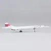 Aircraft Modle 15cm 1 400 Concorde Air British 1976-2003 Model linii lotniczy Kolekcjalny Wyświetlacz Zabawny samolot Kolekcja Dzieci dzieci 230725