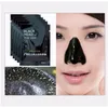 Inne produkty zdrowotne Pilaten Black Black Maska Care Nos Nos Nosek Klosmerhead Minerały Pory Clean Head Strip Maquiagem Drop D Dh1nd