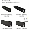 Surface Mounted Magnetic Track Light Linear Magnet Track Lighting Rail Ceiling Systems Recessed 48V Indoor Spot Rail Spotlight D1.5