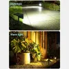 Utomhus Solar Ground Light Home Intelligent Sensing Waterproof Plug Lights for Garden Lawn