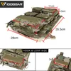 Outdoor Zakken IDOGEAR Tactical Pouch Bag Zip Op Panel Modulaire Rugzak voor plaat W Mag AVS JPC2.0 CPC Vest 3573 230726