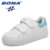 BONA 2022 New Designers Classics Scarpe sportive Bambini Scarpe da ginnastica da corsa casual morbide piatte per bambini Calzature con plateau per bambini Bambino