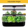 Satser Automatiska plantskolor Blomma Vegetabiliska Trädgårdskrukor Planter Hydroponics Growing System inomhus Herb Gardening Starter Kit