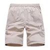 Mäns shorts plus stor storlek M-8XL Fashion Clothing Men Casual Summer Short Pants Patchwork Design Man Cotton