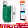 Satser Tuya Zigbee Smart Watering Timer DRIP Irrigging Controller App Remote Control Automatisk vattenanordning Hem Trädgårdsverktyg