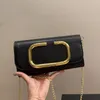 Femmes Designer De Mode De Luxe Cross Body Sac À Bandoulière Exquis Chaîne Tempérament Haute Qualité En Cuir Véritable Femmes Sacs À Main