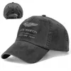 Ball Caps 2023 Aston Martin F1 Unisex Baseball Cap Formel 1 Team Distressed Denim Washed Hat Vintage Outdoor Workouts Snapback