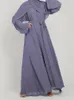 Spodnie z koraliki Abaya dla kobiet Ramadan Islamski odzież długa sukienka Dubai muzułmańska eid Luxry Modest Open Abayas Kimono Party Stroje Kaftan Kaftan