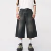 Мужские шорты Y2K Mens Vintage Streetwear Breches Корейские хараджуку джинсовые банки с коротки