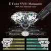 힙합 보석 골드 도금 925 스털링 실버 VVS Moissanite CZ Diamond Custom Iced 이름 이름 편지 디스크 펜던트 남성용