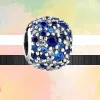 925 Silver Fit Pandora Charm 925 Pulsera Family Mom Colored Round Classic Charms Set para Pandora Charms Jewelry 925 Charm Beads Accesorios