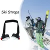 Outros artigos esportivos Alça ajustável para transporte de esqui para facilitar o transporte Presentes de Natal Presentes de inverno Amantes do esqui 230725