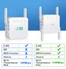 Routrar 5g repeater wifi lång räckvidd 1200Mbps wifi extender routern förbättrad signal wi fi förstärkare wi-fi booster 300Mbps wi-fi repeater 230725