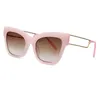 Solglasögon cst eeys modedesign legering ramgradient uv400 nyanser gafas de sol mujer högsta kvalitet